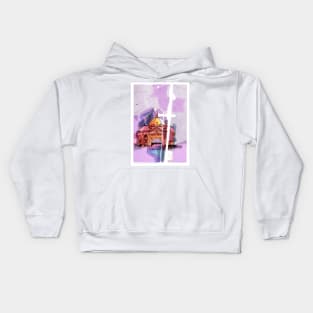 Flinders Street Station, Melbourne Kids Hoodie